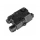 Анпек LA PEQ-15 Red laser/Flashlight Black [WADSN]